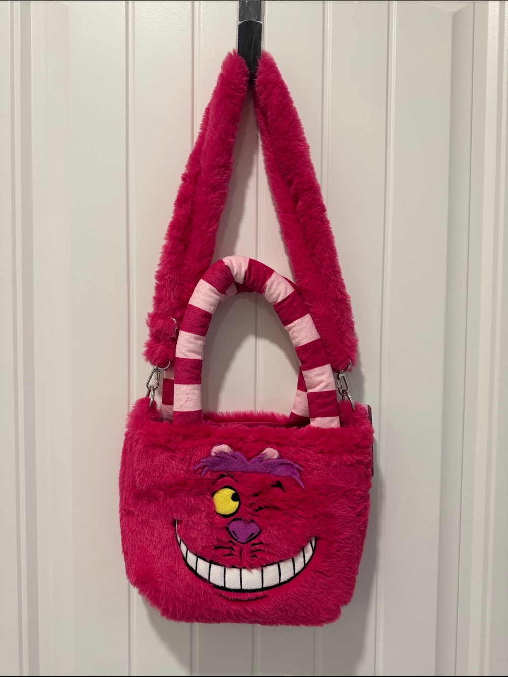 Disney Cheshire Cat Plush Crossbody Bag – Alice in Wonderland